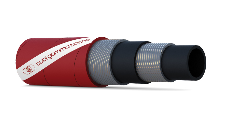 CALORSTAR R /210°C РУКАВ ДЛЯ ПАРА, Р=18 АТМ., ISO 6134 -2B