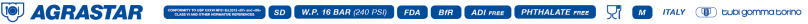 AGRASTAR SD 16 РУКАВ FDA ДЛЯ КОСМЕТИЧЕСКИХ И ФАРМАЦЕВТИЧЕСКИХ ПРОДУКТОВ